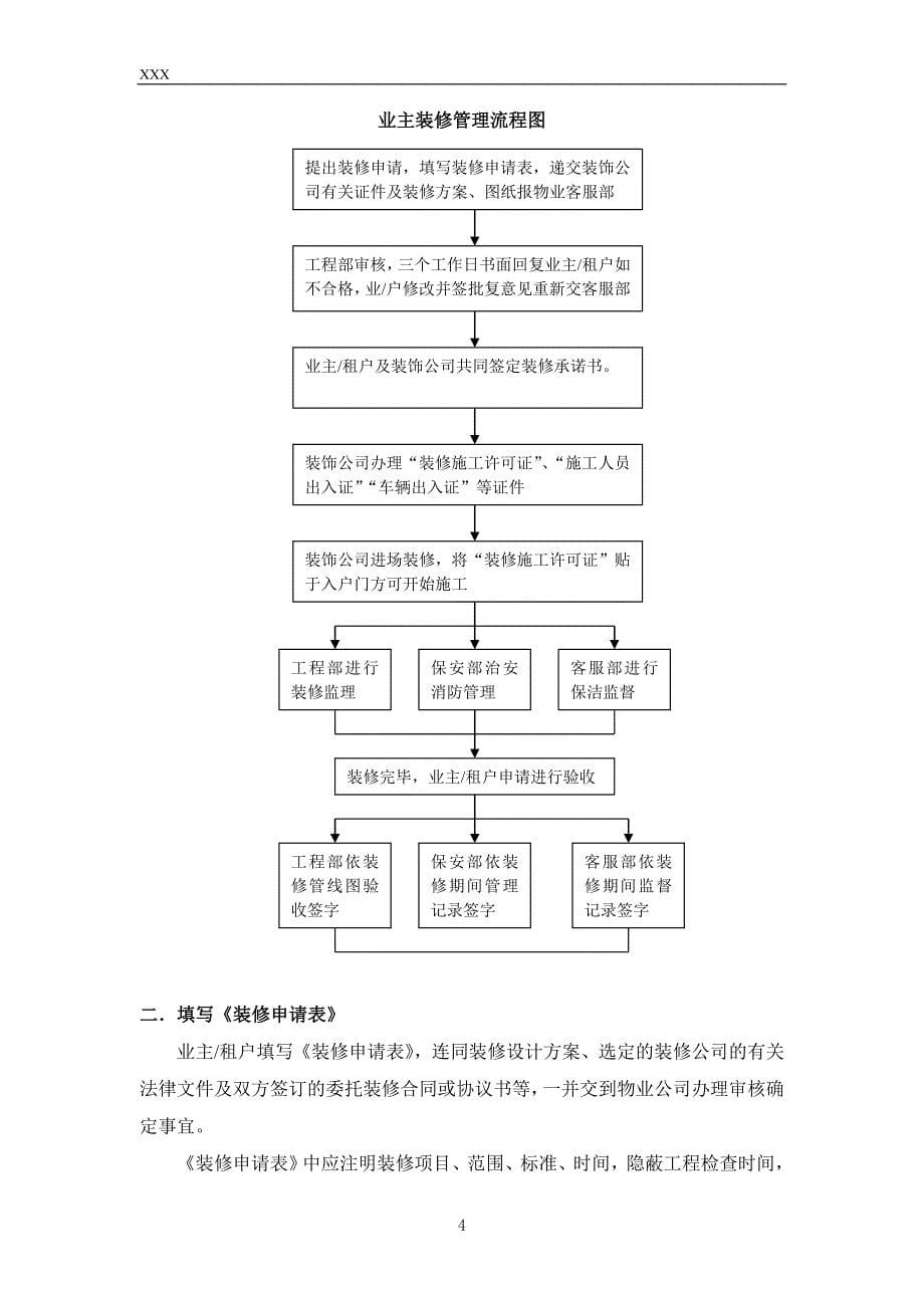 xxx小区装修手册_第5页