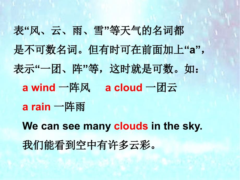 人教版英语七年级下册--unit-7-it's-raining-语法解析_第3页