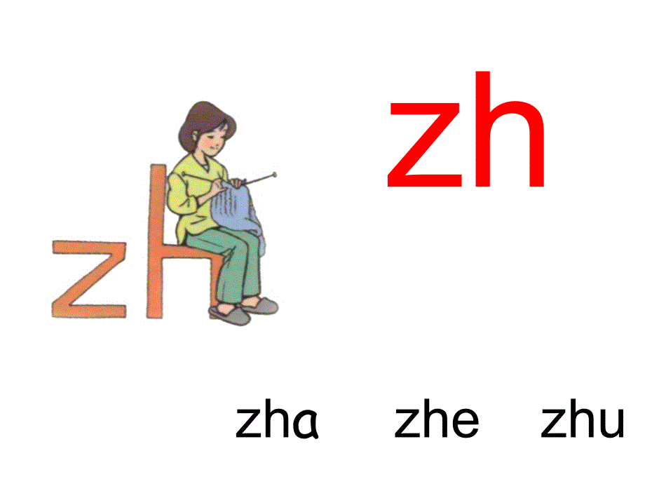 语文一年级上册：拼音8《zh-ch-sh-r》课件_第3页
