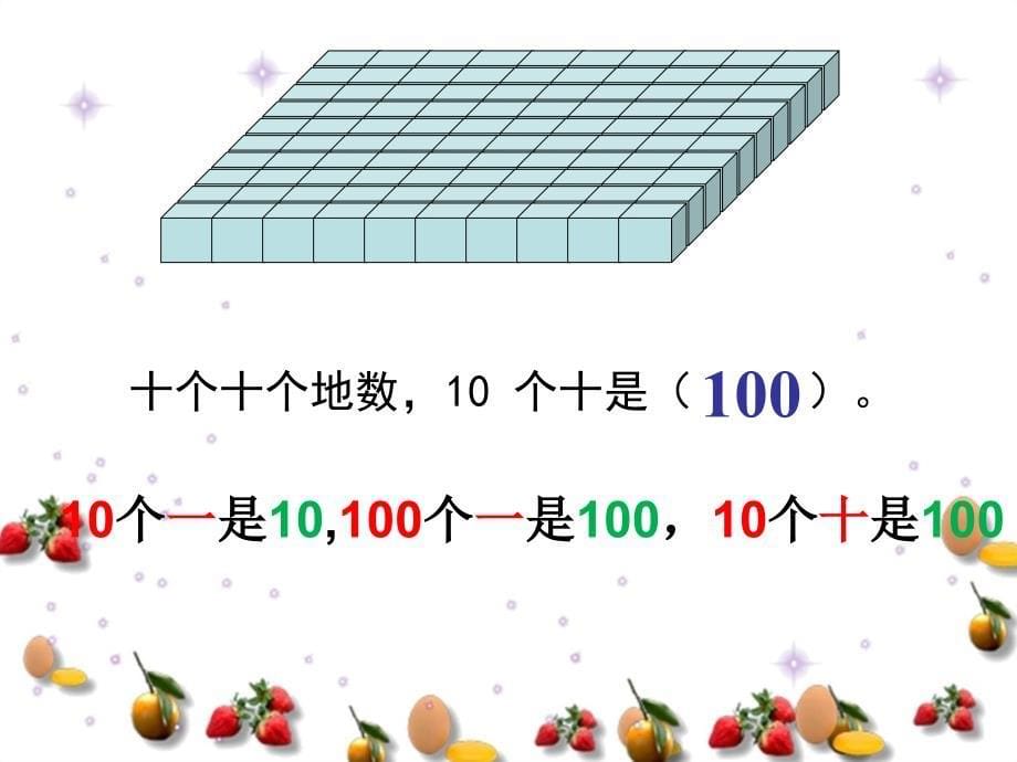 数学一年级下册《100以内数的认识整理和复习》课件_第5页