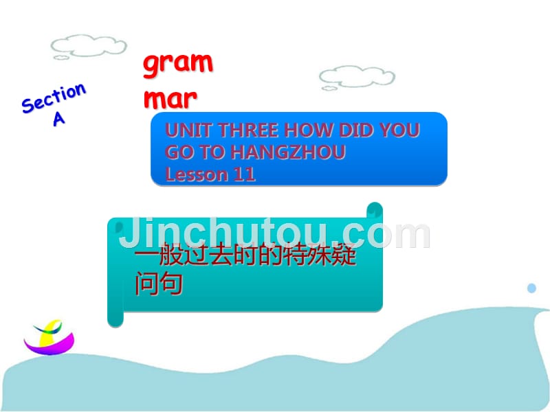 unit three how did you go to hangzhou lesson 11 课件 1-1_第1页