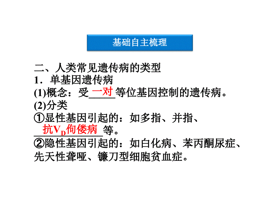 优化方案必修人类遗传病与健康姚益娟_第3页