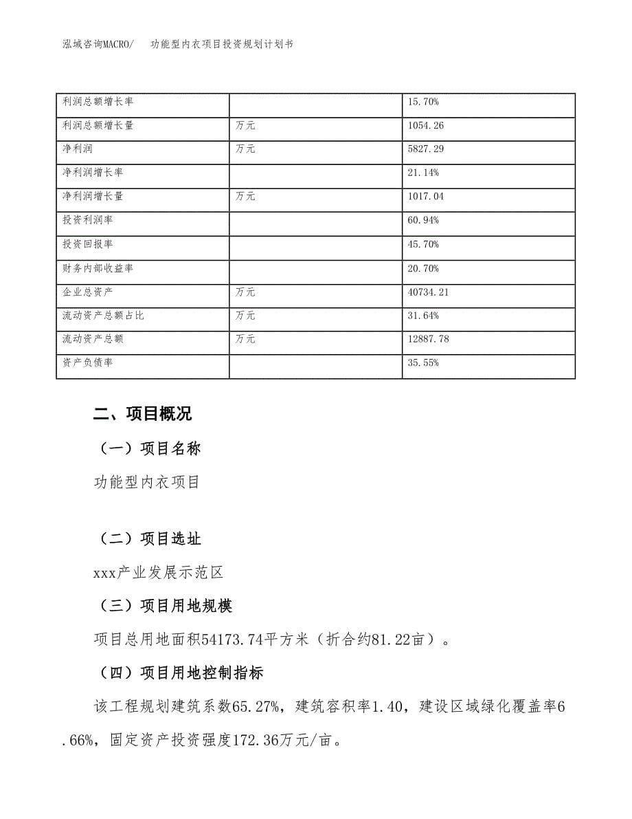 功能型内衣项目投资规划计划书.doc_第5页