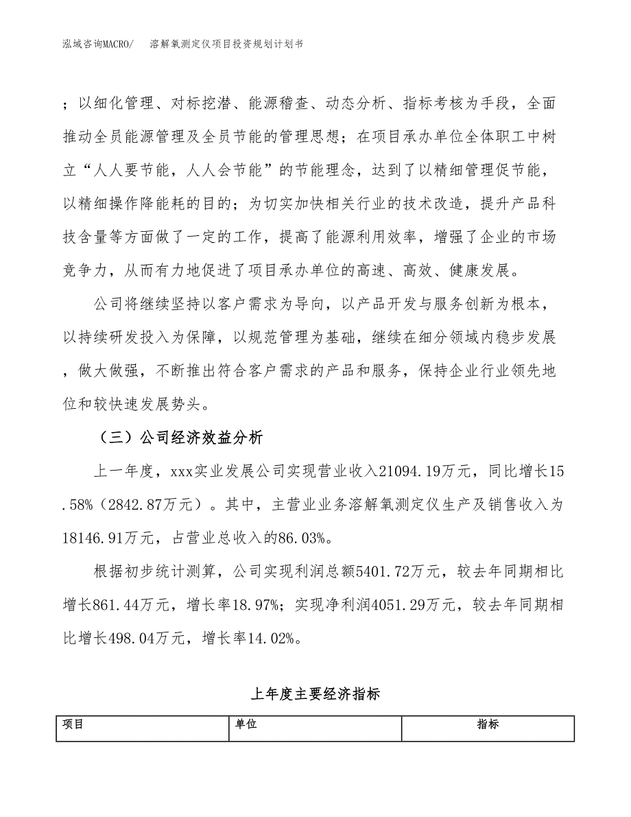 溶解氧测定仪项目投资规划计划书.docx_第4页