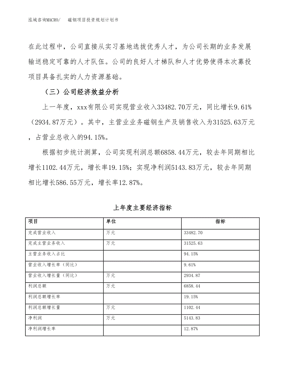 磁钢项目投资规划计划书.docx_第4页