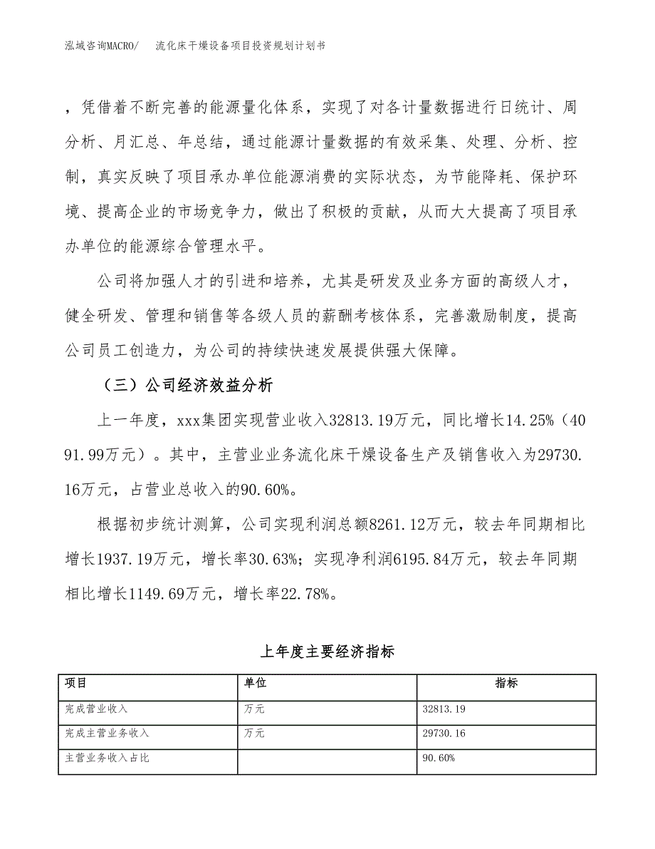 流化床干燥设备项目投资规划计划书.docx_第4页