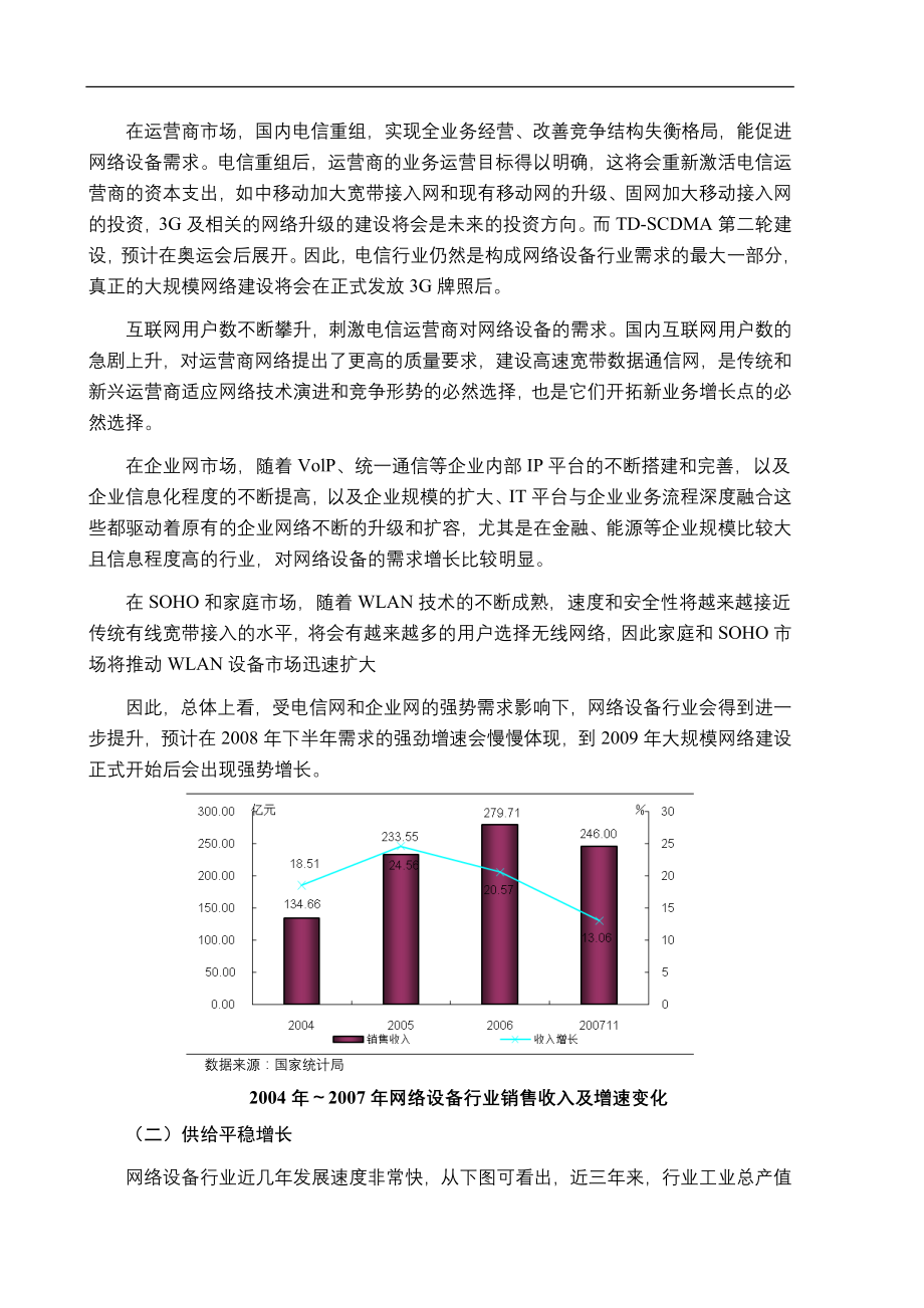 某年度网络设备行业风险分析报告_第2页