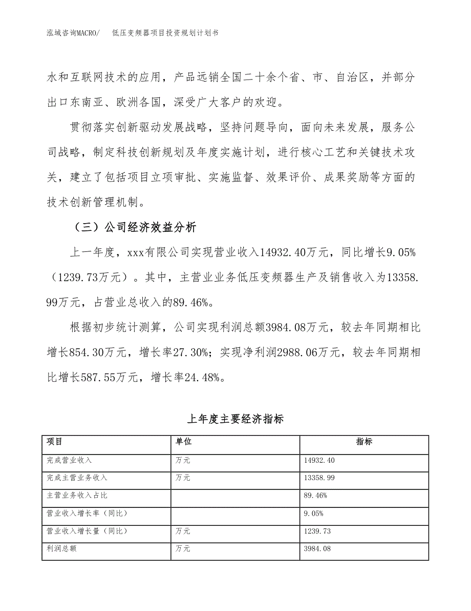 低压变频器项目投资规划计划书.docx_第3页