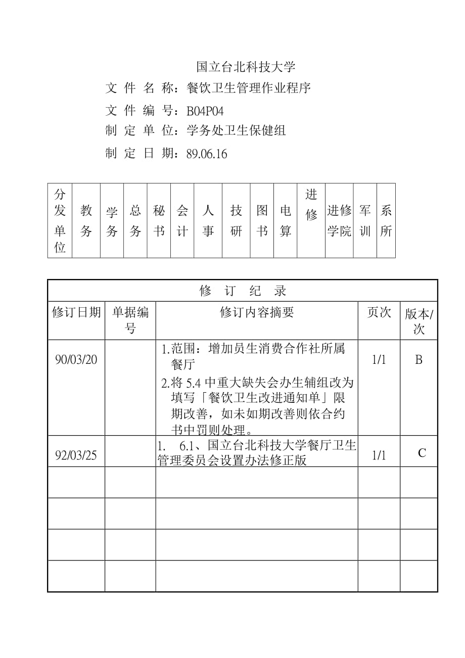 某餐饮卫生管理知识程序_第1页