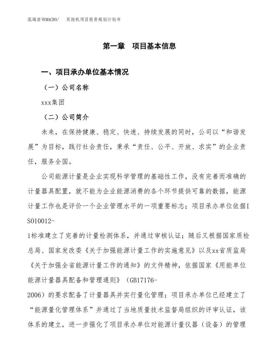 双捻机项目投资规划计划书.docx_第3页