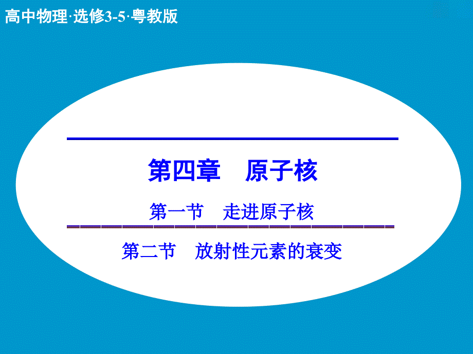 《放射性元素的衰变》课件3-1_第1页