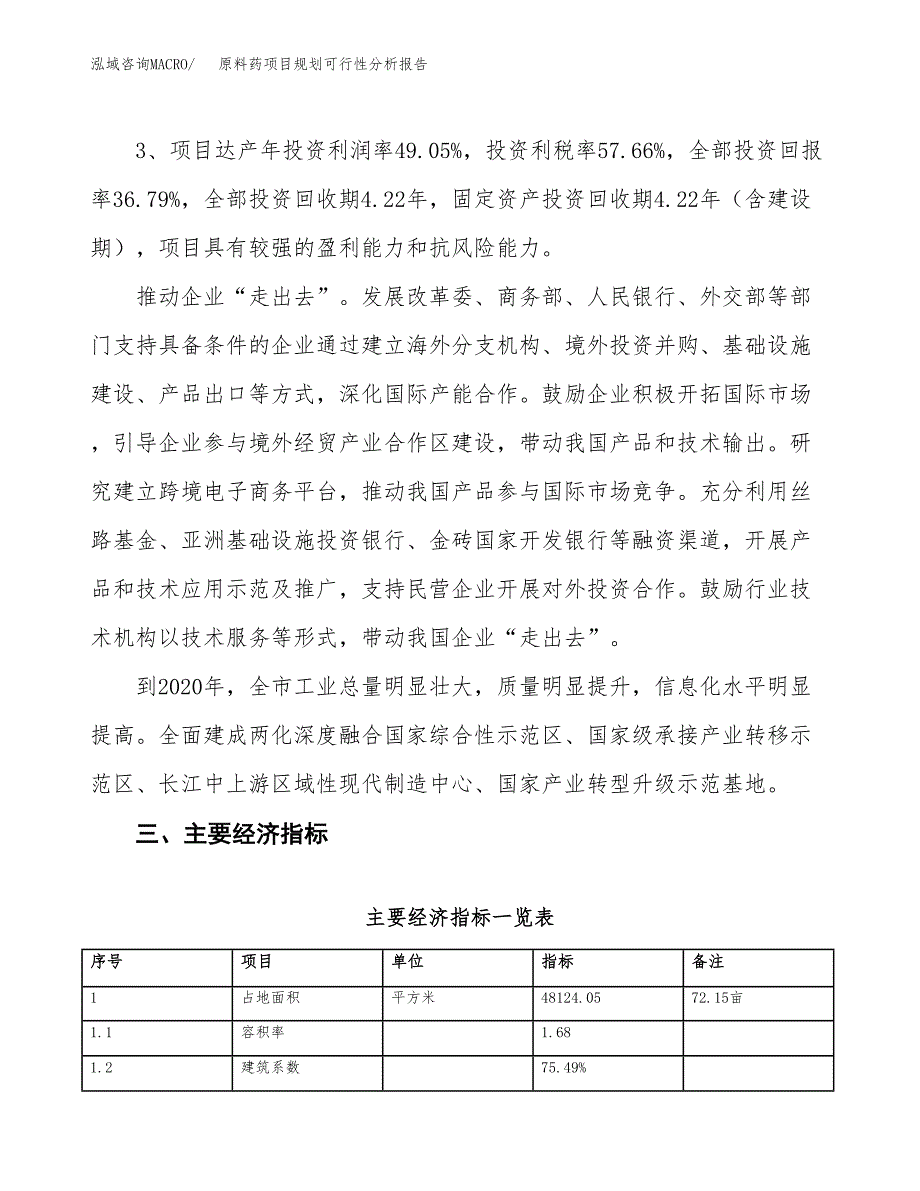 原料药项目规划可行性分析报告.docx_第4页