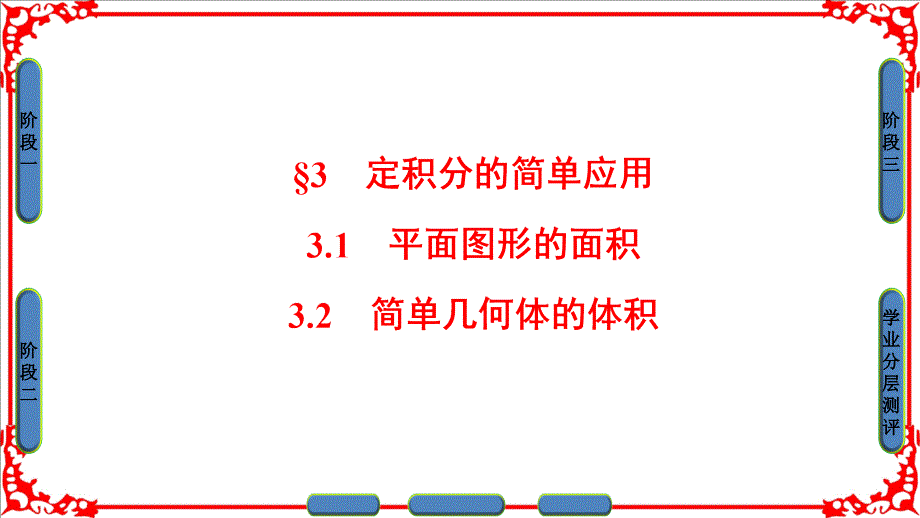 2018-2019学年北师大版选修2-2-4.3.1平面图形的面积-课件_第1页