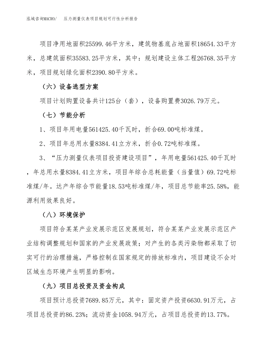 压力测量仪表项目规划可行性分析报告.docx_第2页