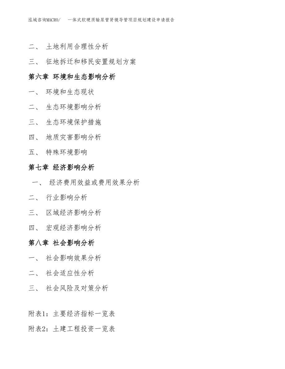 一体式软硬质输尿管肾镜导管项目规划建设申请报告范文.docx_第5页