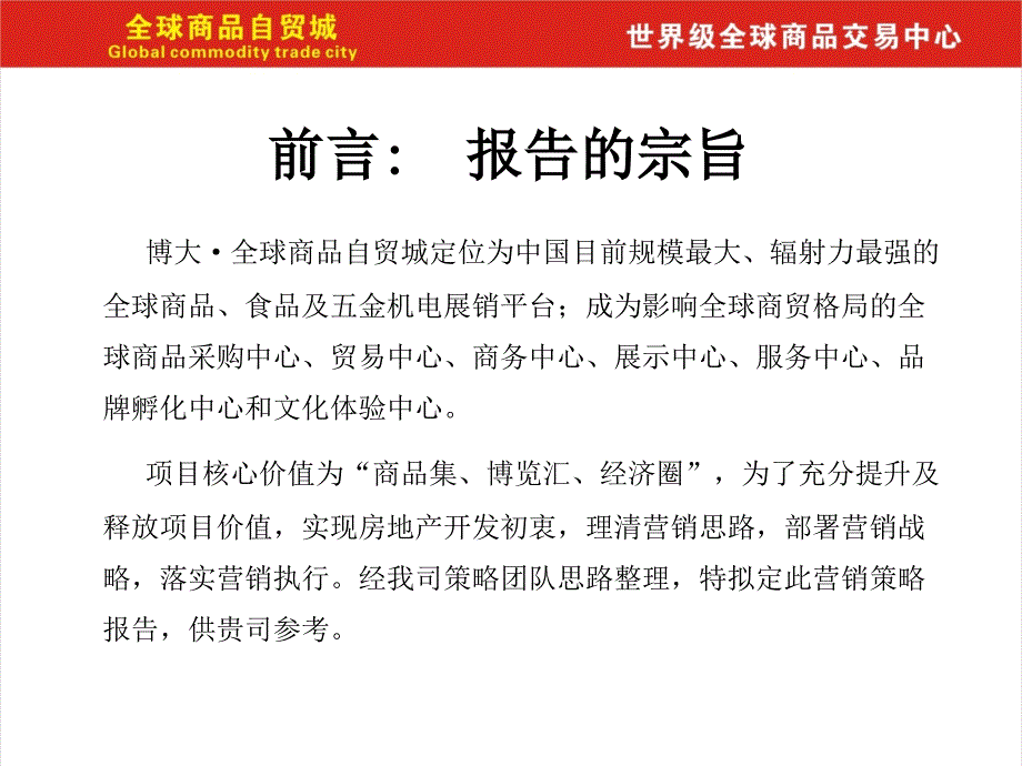 武汉全球商品自贸城营销策划方案40页_第2页