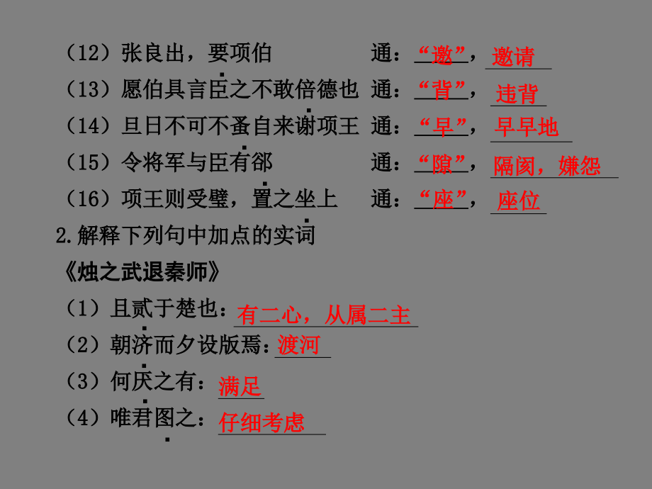 人教版2019高中语文必修1-2文言文专题复习_第3页