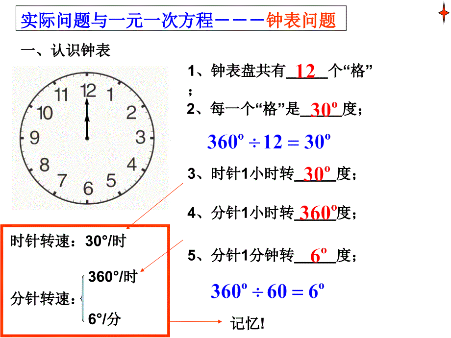 钟表问题应用题_第1页