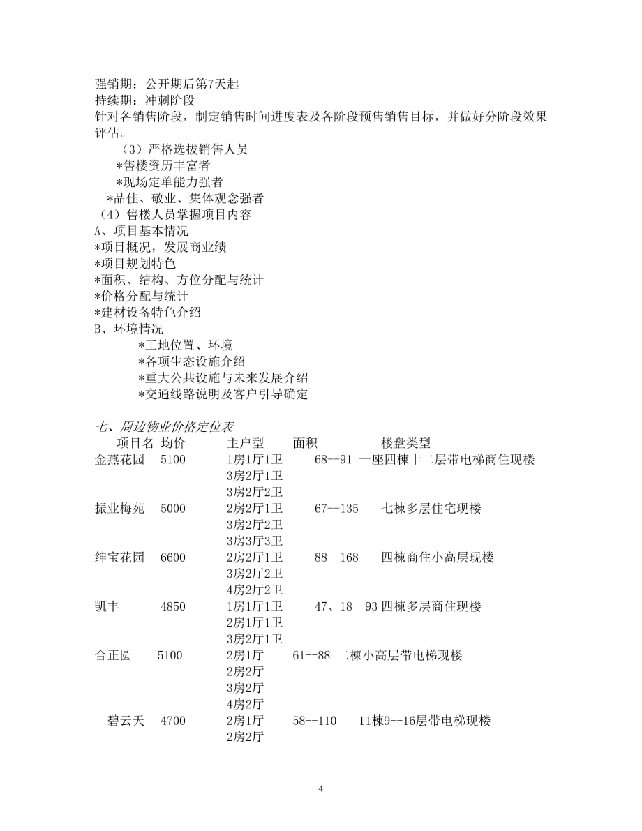 碧华庭居整体策划案-房地产策划文案_第4页