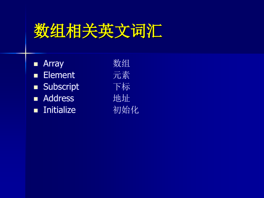 演示文稿演示文稿第5章节数组及其应用_第2页