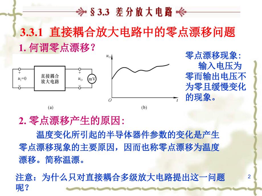 模拟电子技术课件033差分放大电路_第2页