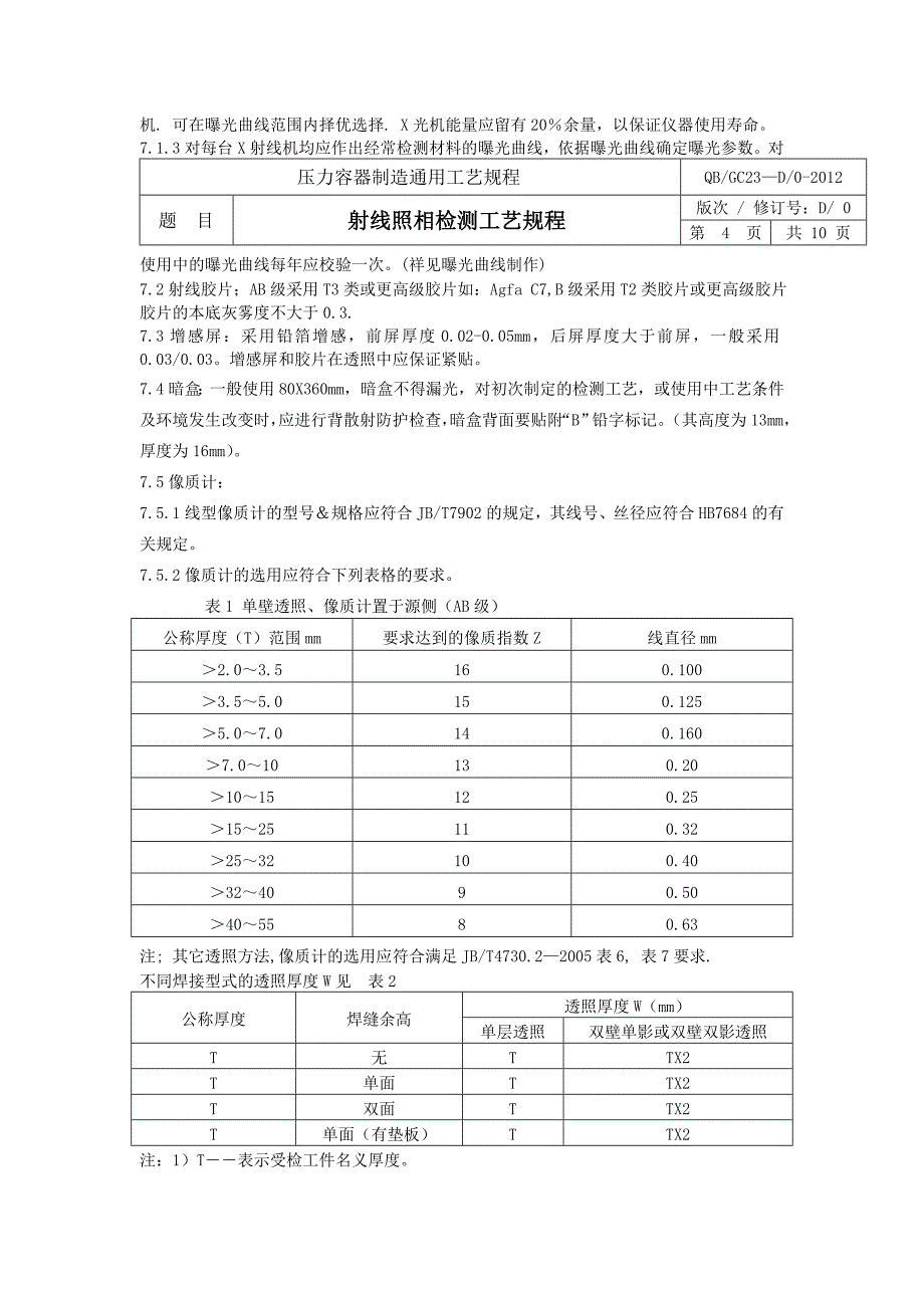 工艺技术_压力容器制造通用工艺规程_第4页