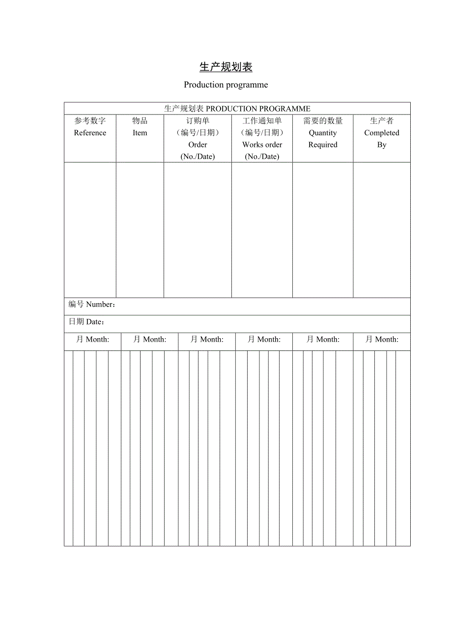 生产制度表格_生产记录表汇总60_第1页