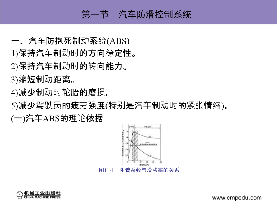 汽车电器与电子技术孙仁云教材内容素材包第十一章汽车行驶安全性控制系统_第2页