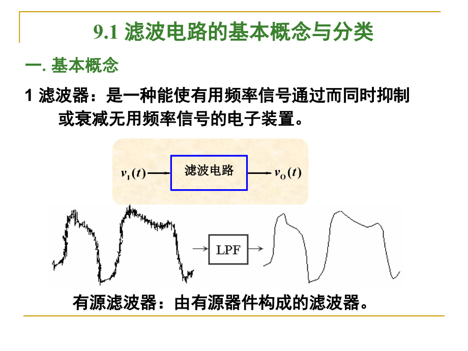 模电课件第9章信号处理与产生电路1章节_第4页