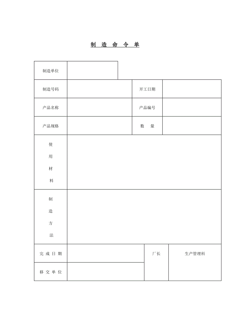 生产制度表格_生产管理表格大全117_第1页