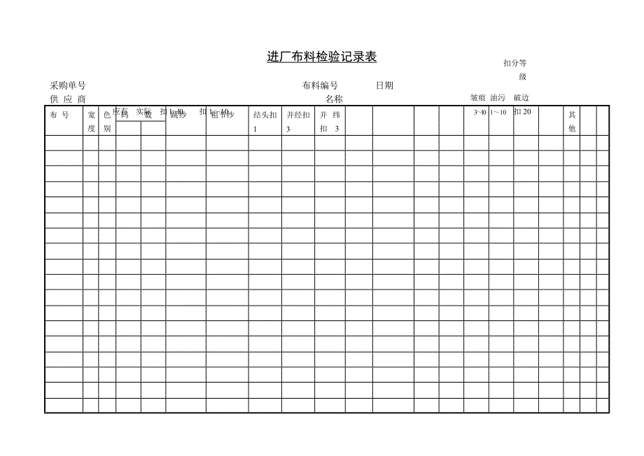 生产制度表格_生产管理表格大全26_第1页