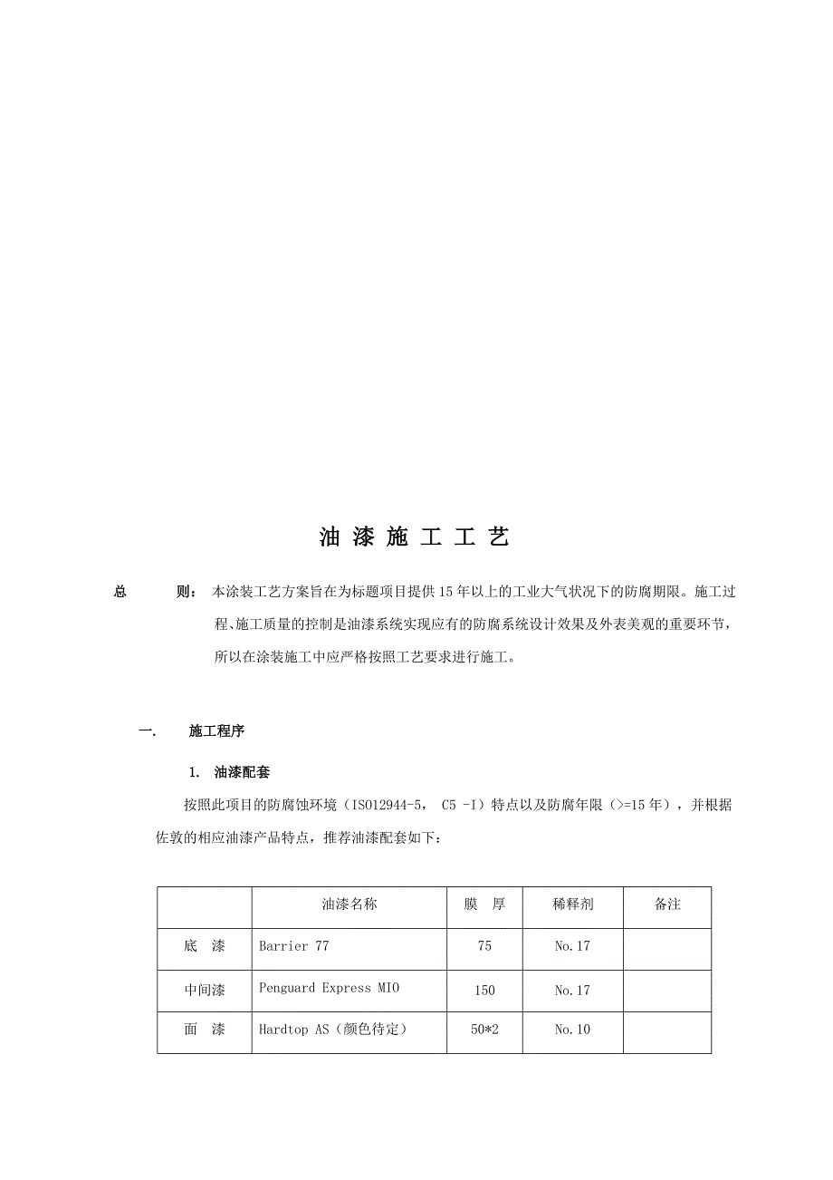 工艺技术_厂房钢构涂装施工指导工艺课件_第2页