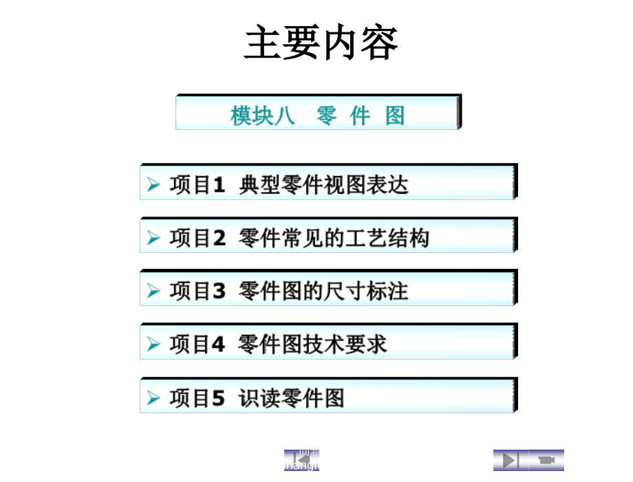 机械制图孙敬华电子课件8零件图_第2页