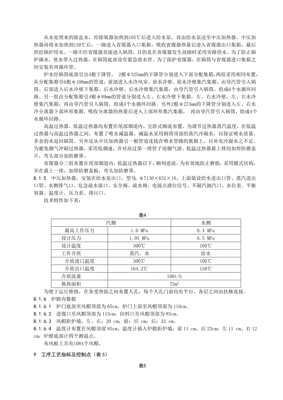 技术规范标准_循环流化床锅炉操作规程_第4页