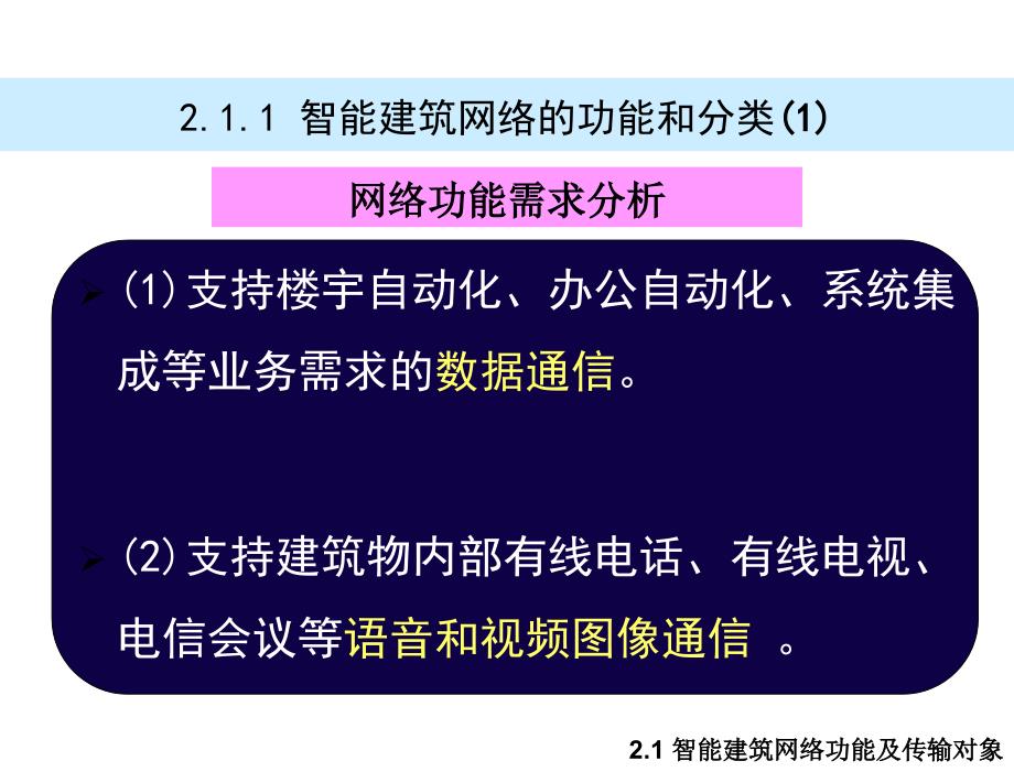 楼宇智能化技术第4版许锦标张振昭电子课件第2章节智能楼宇信息传输网基础1章节_第4页