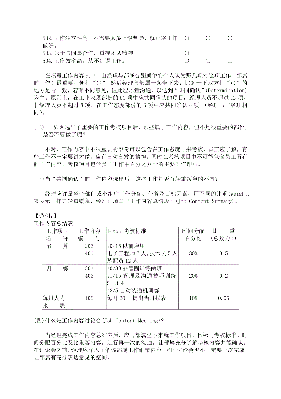 经理绩效考核制度手册_第3页