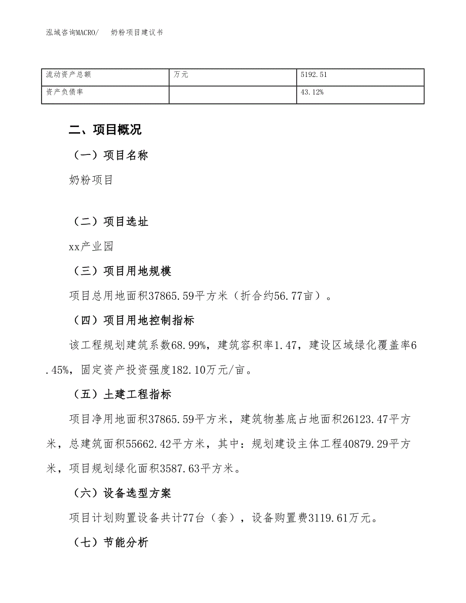 奶粉项目建议书（57亩）.docx_第4页