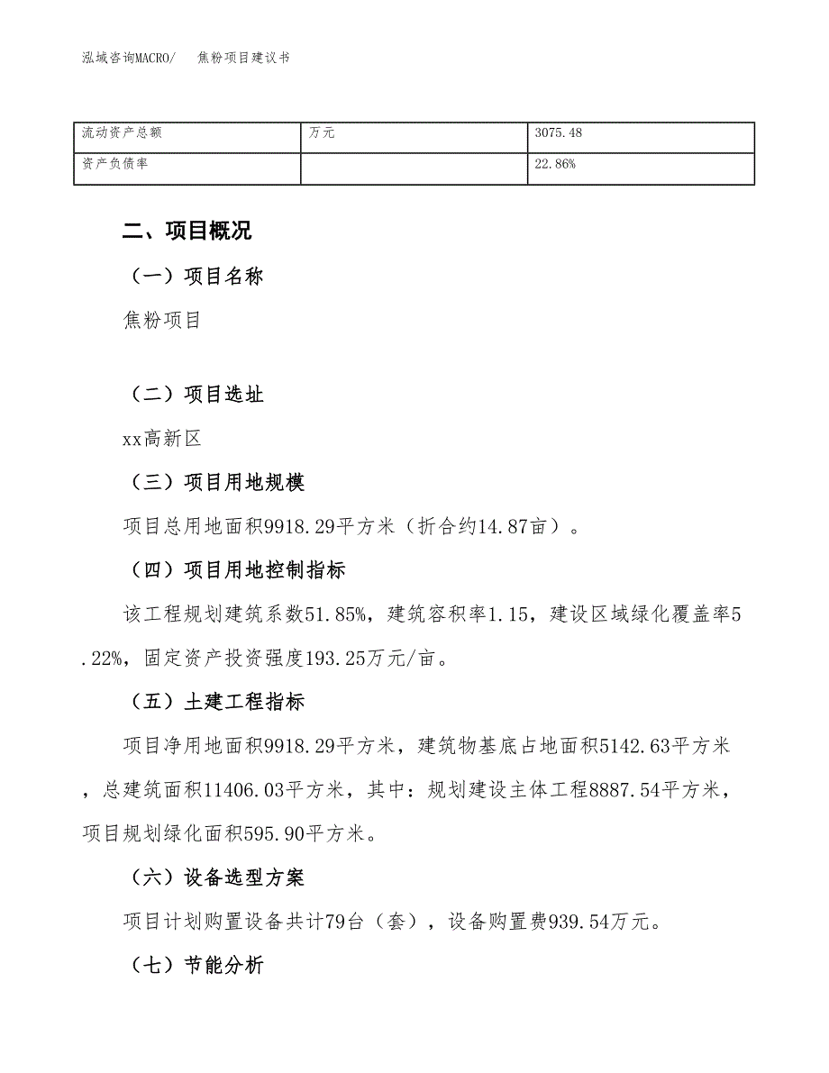 焦粉项目建议书（15亩）.docx_第4页