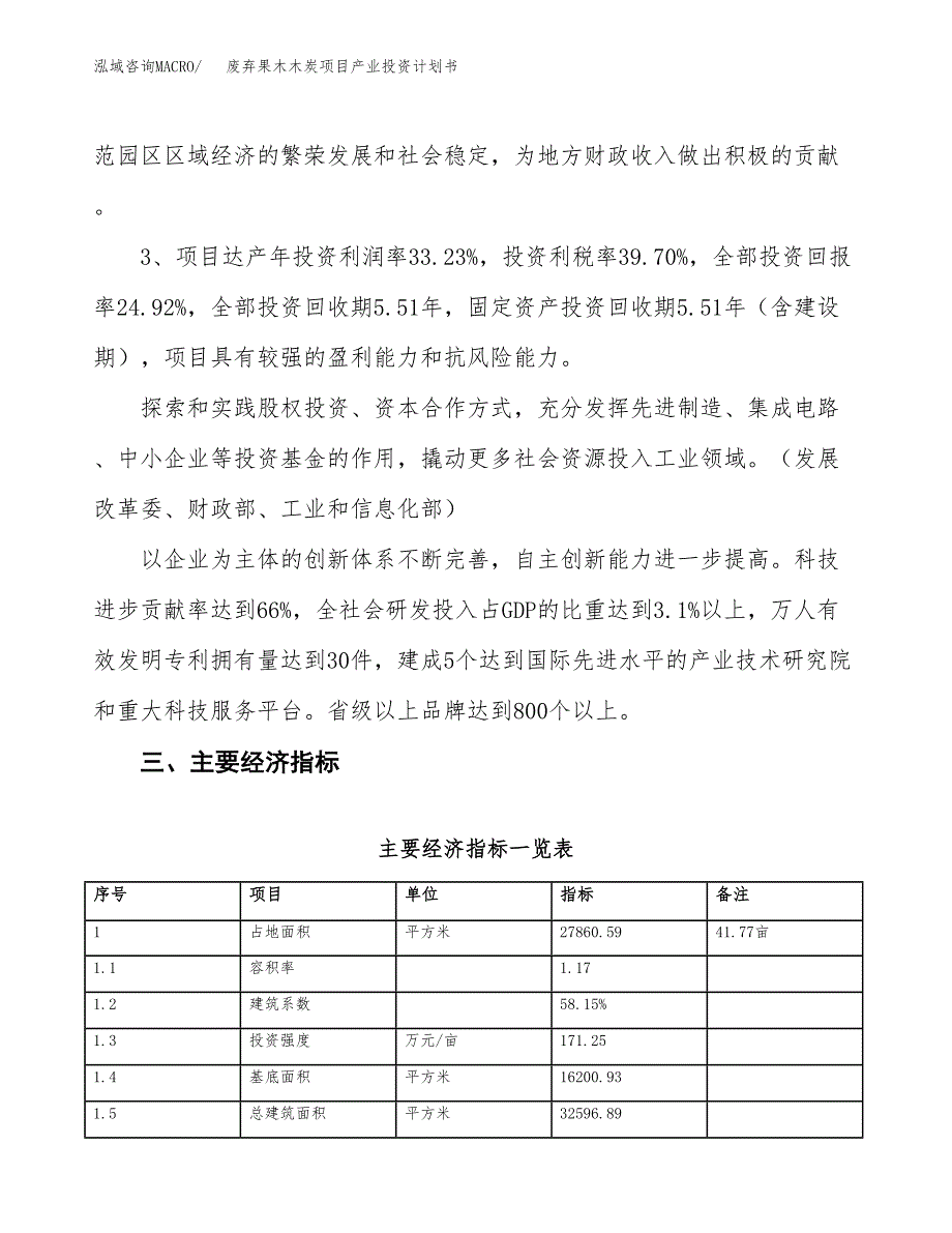 废弃果木木炭项目产业投资计划书.docx_第4页