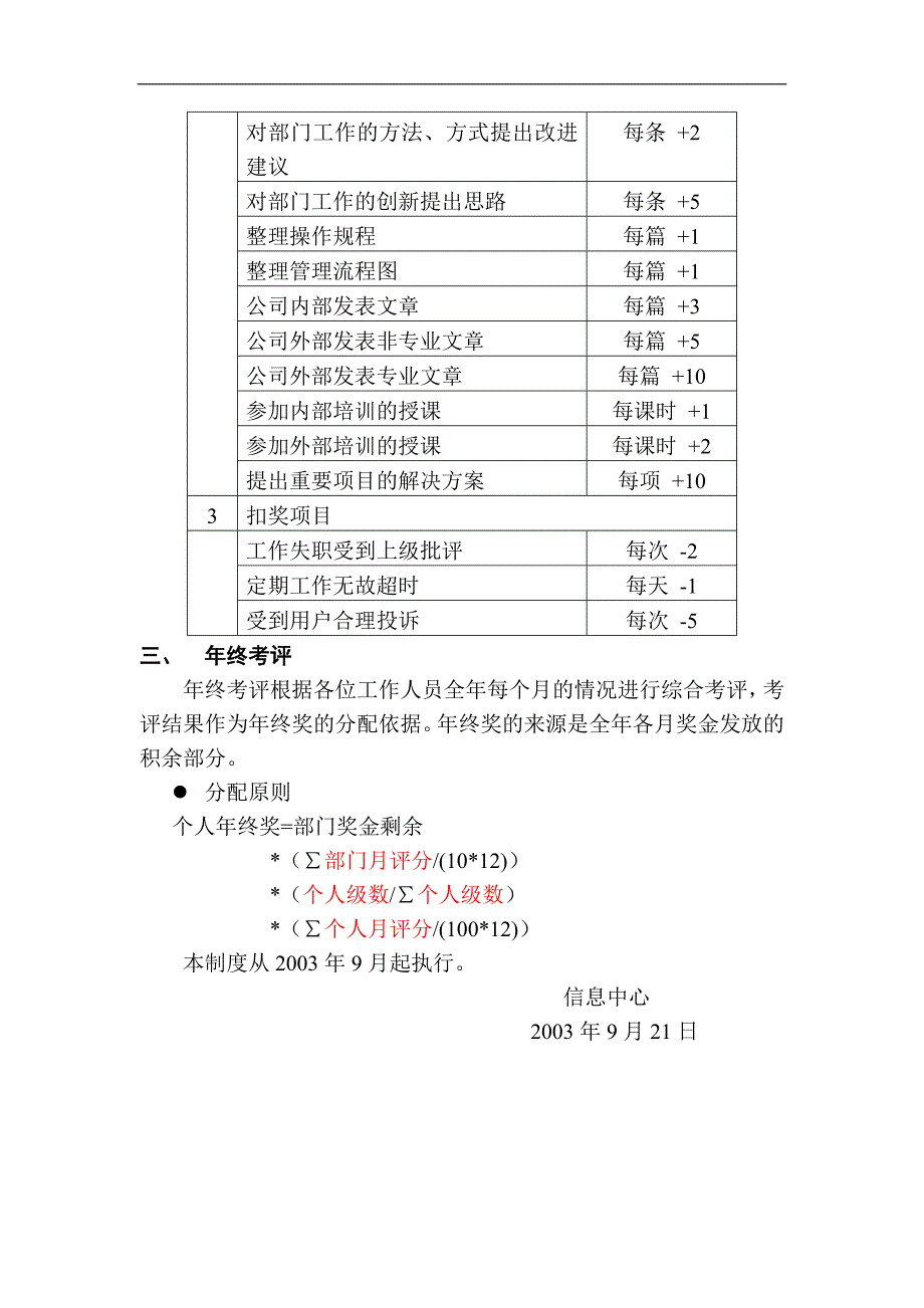 绩效内部考评制度_第3页