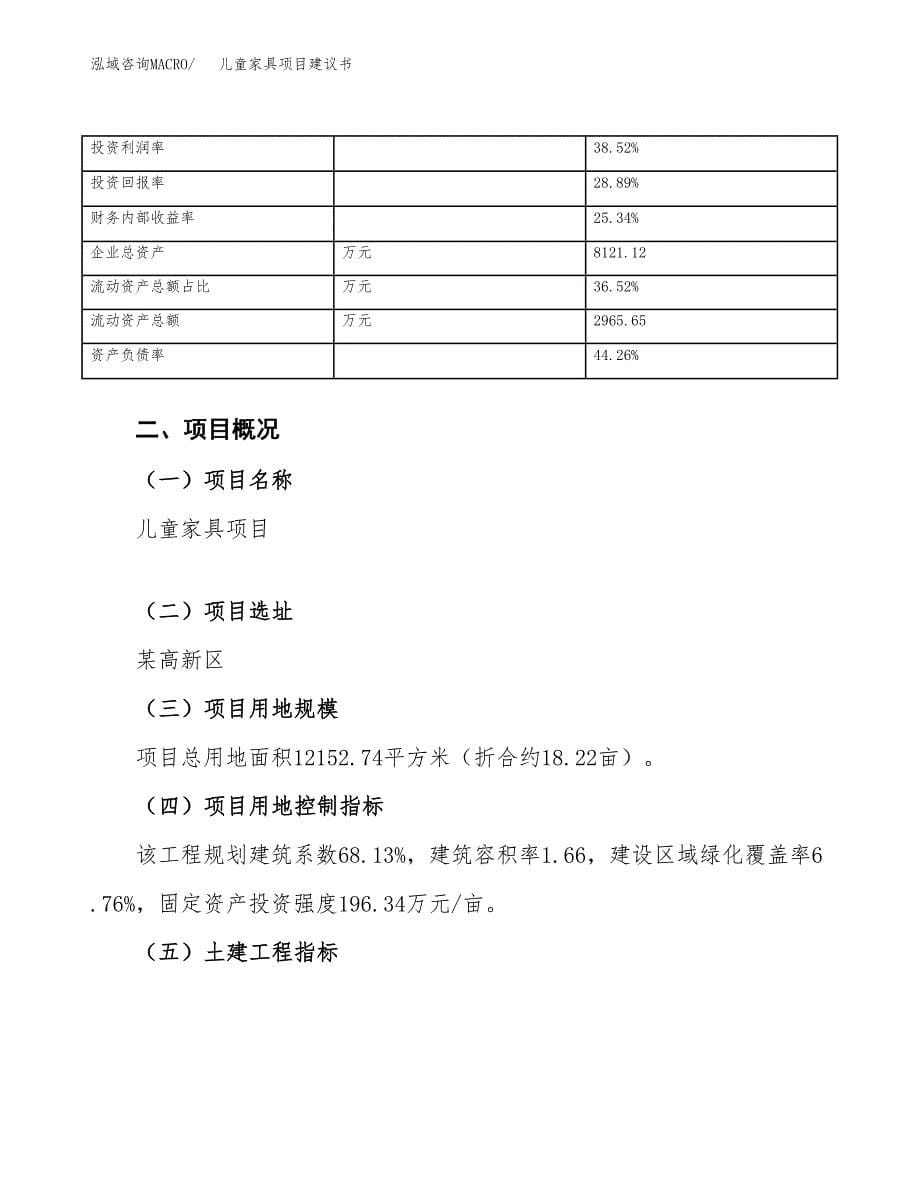 儿童家具项目建议书（18亩）.docx_第5页