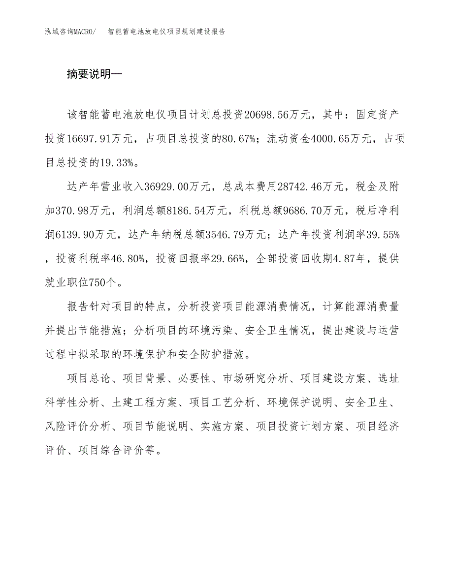 智能蓄电池放电仪项目规划建设报告.docx_第2页