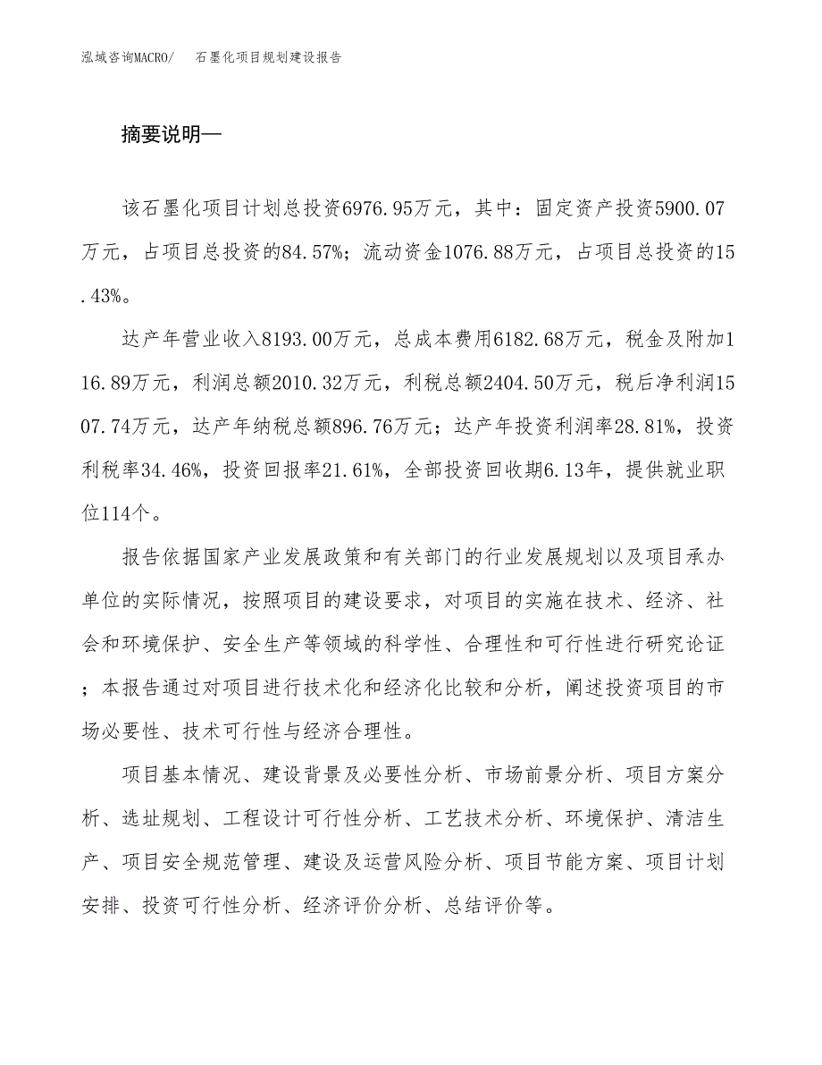 石墨化项目规划建设报告.docx_第2页