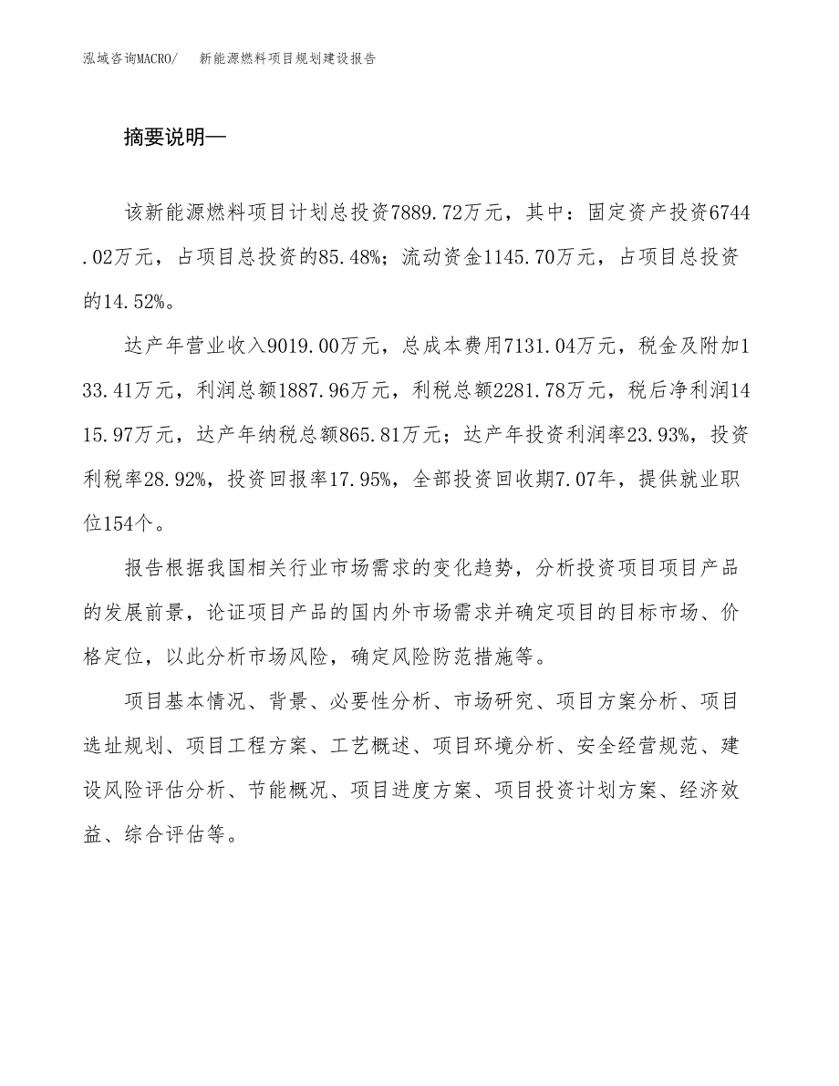 新能源燃料项目规划建设报告.docx_第2页