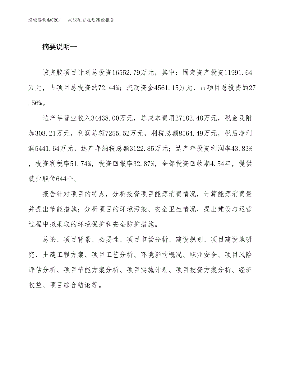 夹胶项目规划建设报告.docx_第2页