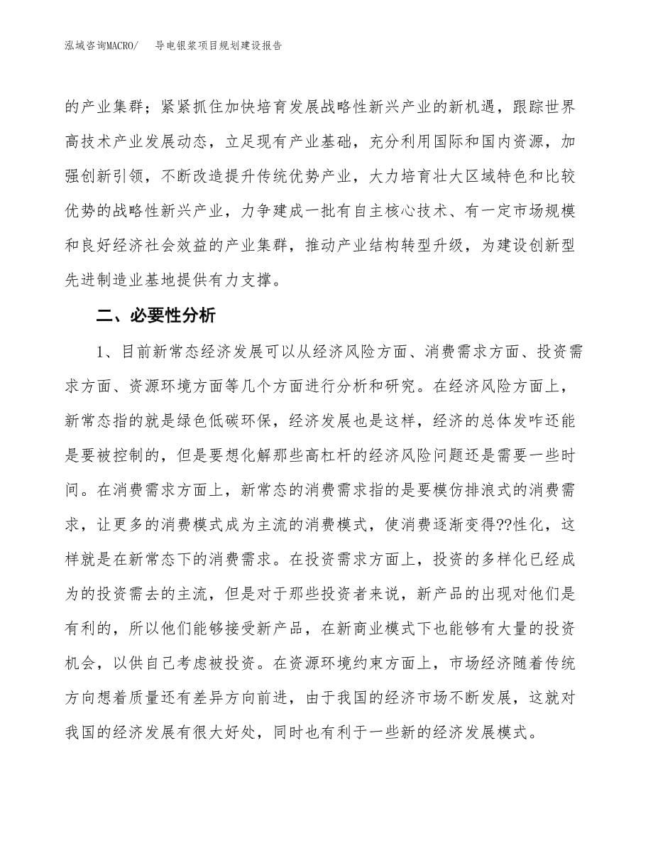 导电银浆项目规划建设报告.docx_第5页