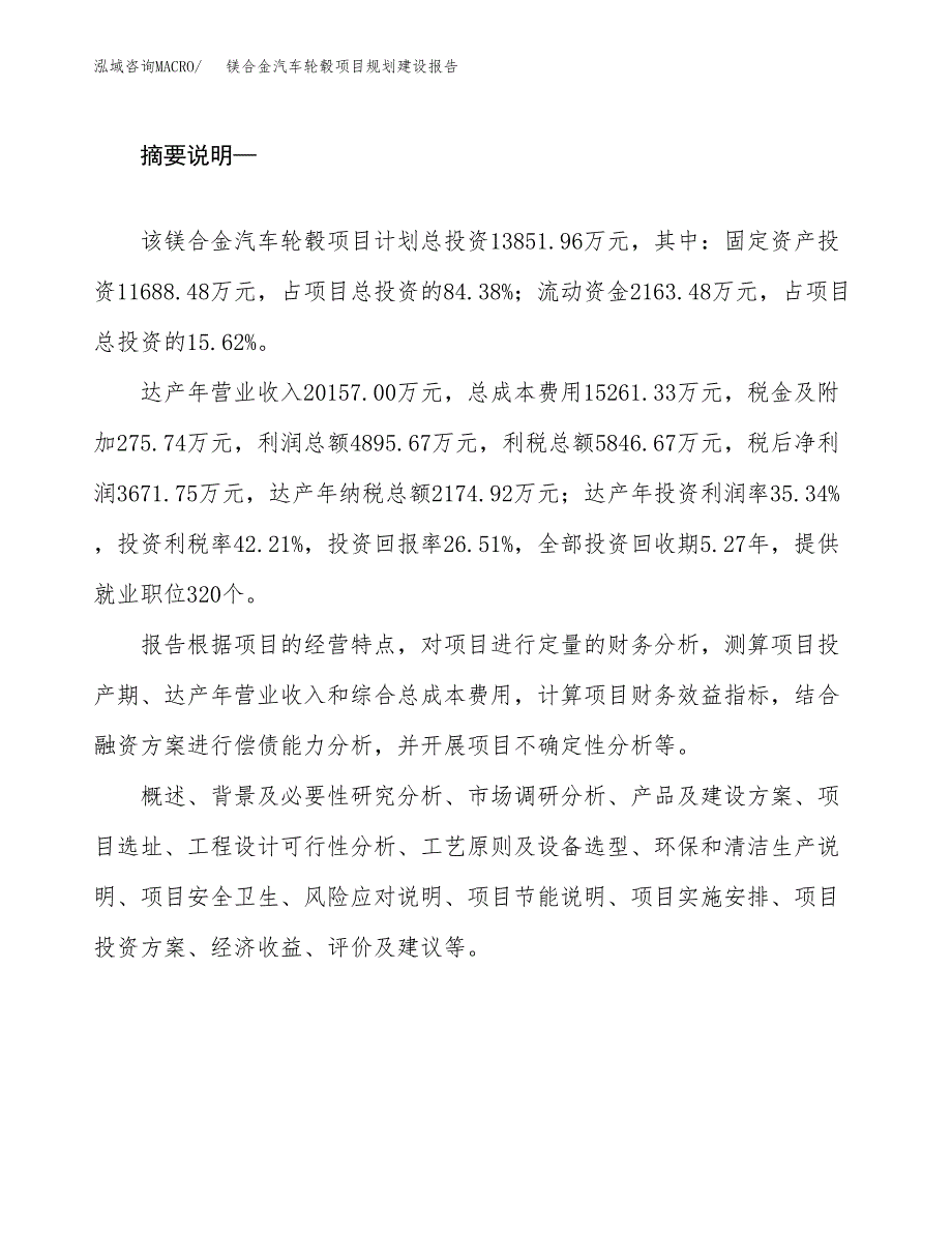 镁合金汽车轮毂项目规划建设报告.docx_第2页