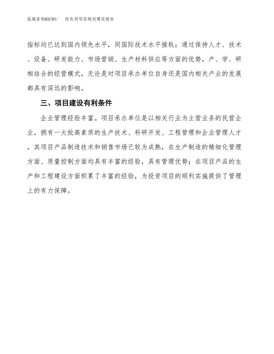 改良剂项目规划建设报告.docx_第5页