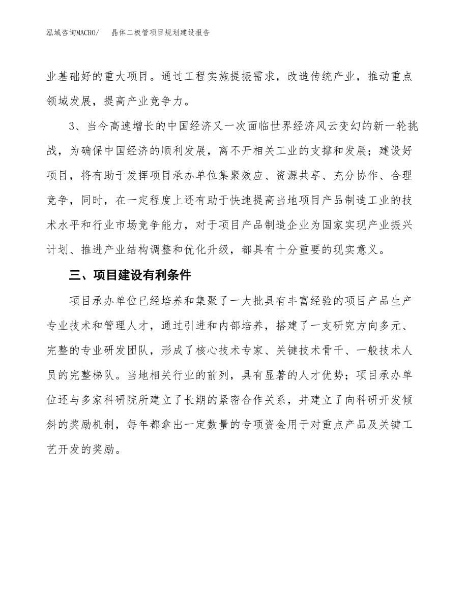 晶体二极管项目规划建设报告.docx_第5页