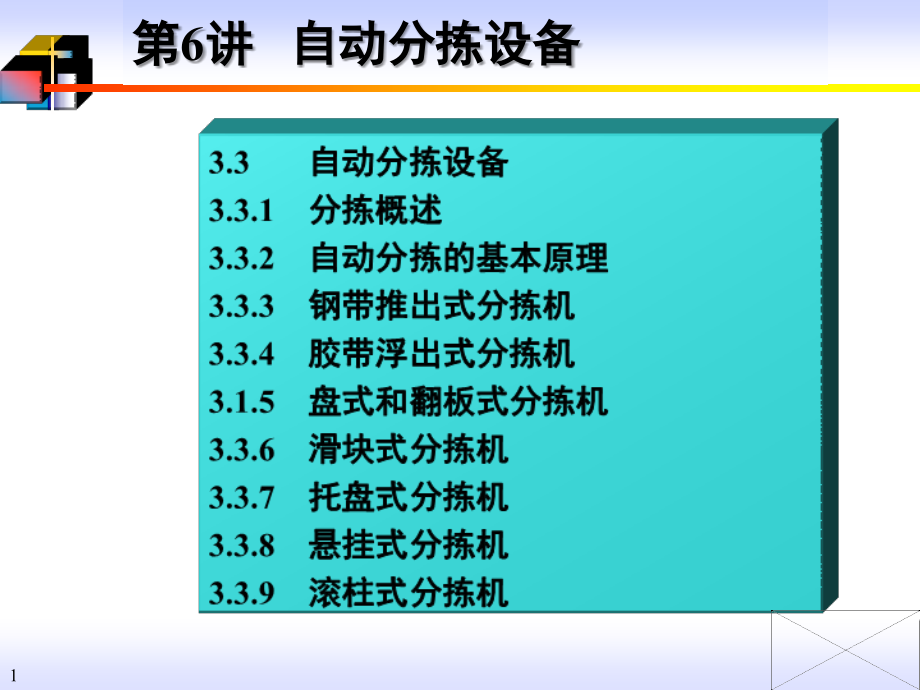 自动分拣设备课件_第1页